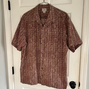 ⭐️Host Pick⭐️ L.L.Bean men’s short sleeve shirt size XL tall